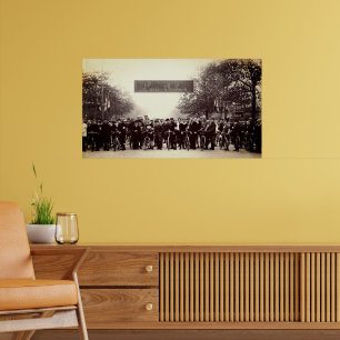 Paris-Roubaix Before The Start April 19 1896 Poster