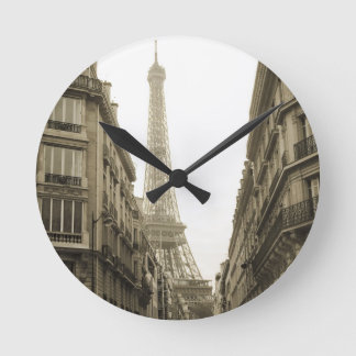 Paris Round Clock