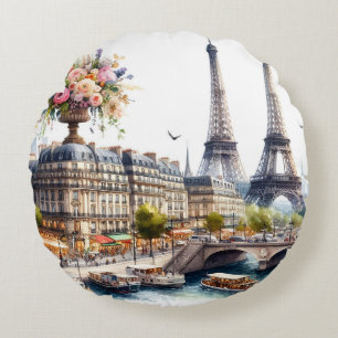 Paris Round Cushion