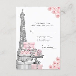 Paris RSVP Card