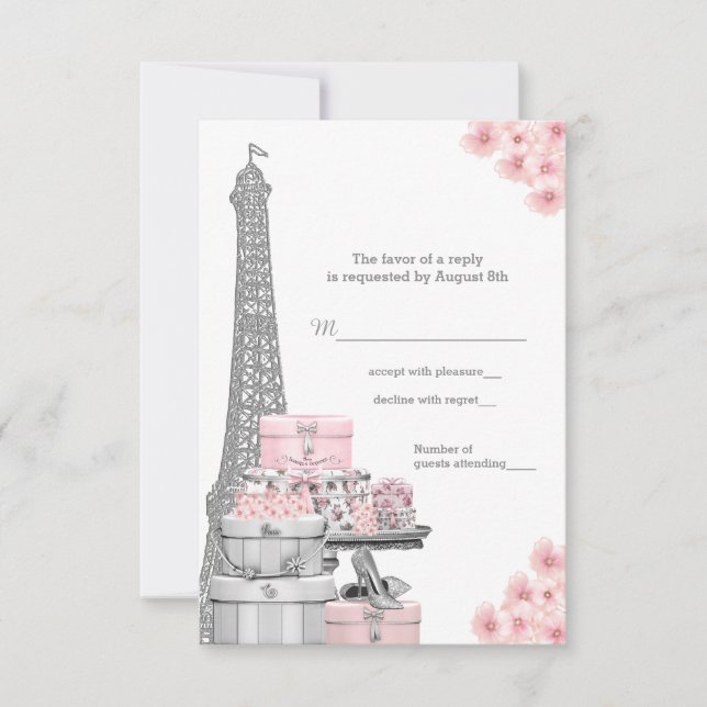 Paris RSVP Card (Front)