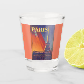 Paris shot glass