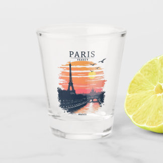 PARIS SHOT GLASS