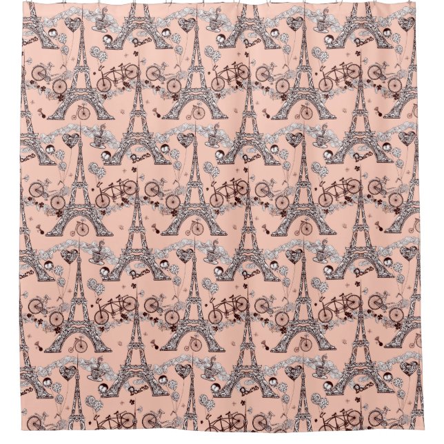 Paris Shower Curtain (Front)