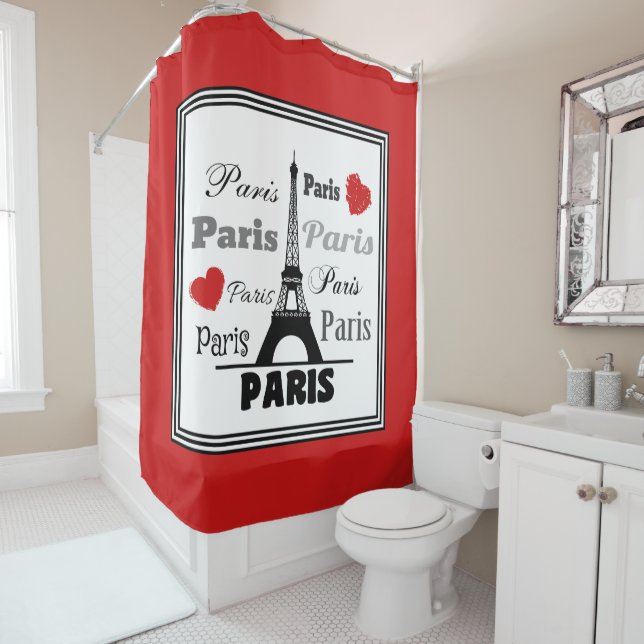 Paris Shower Curtain (In Situ)