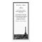 Paris Skyline Etched Framed Menu Card