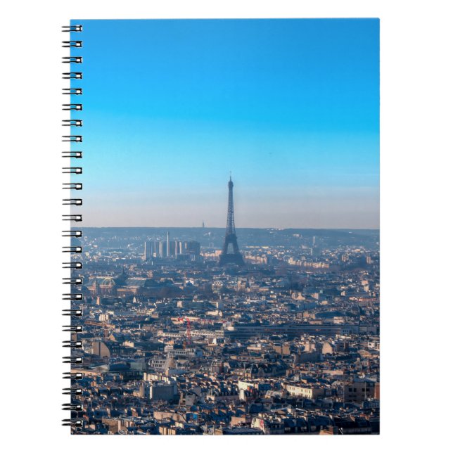 Paris Skyline Notebook (Front)