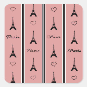 Paris Square Sticker
