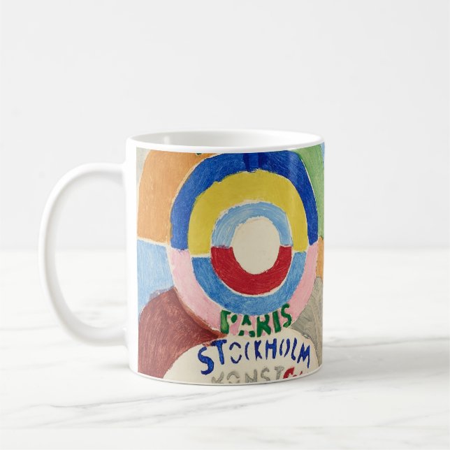 Paris Stockholm | Sonia Delaunay-Terk | Coffee Mug (Left)