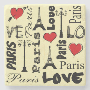 Paris Stone Coaster