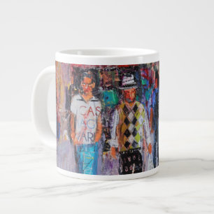 Paris Street Large Coffee Mug