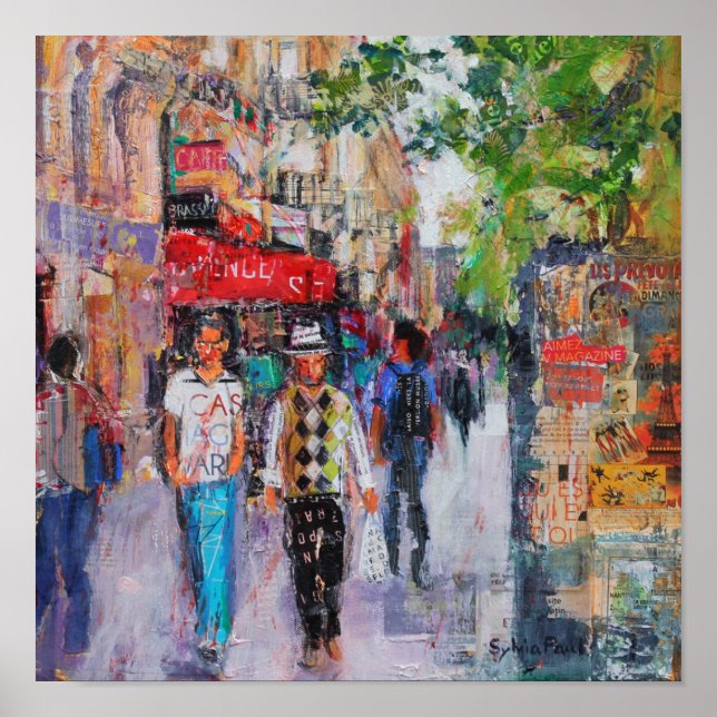 Paris Street Poster (Front)