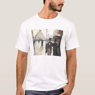Paris Street, Rainy Day by Caillebotte T-Shirt
