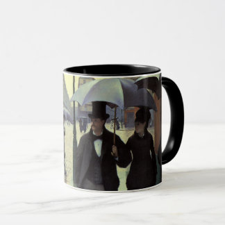 Paris Street Rainy Day by Gustave Caillebotte Mug