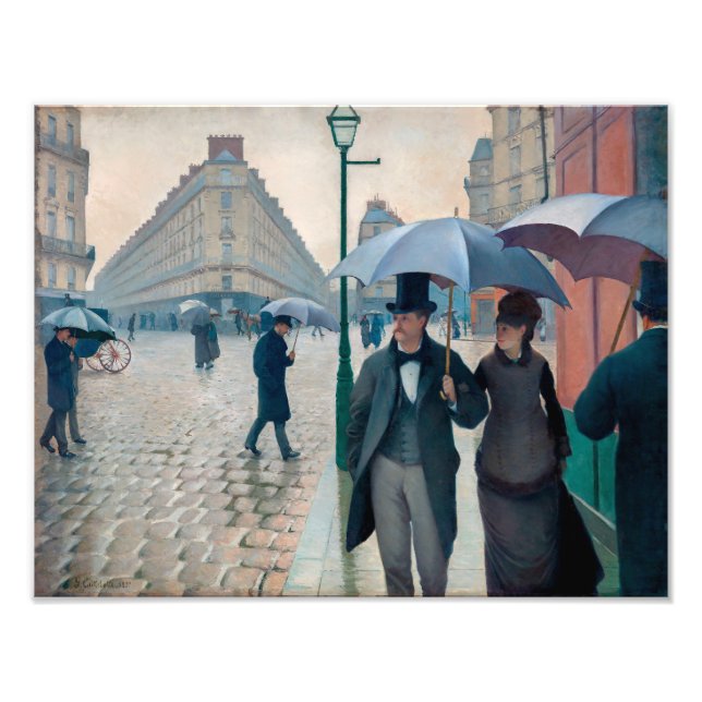 Paris Street Rainy Day | Gustave Caillebotte | Photo Print (Front)