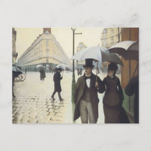 Paris Street, Rainy Day Postcard