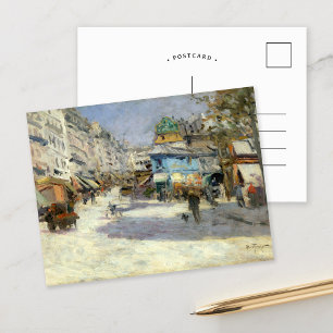 Paris Streets   Louis Abel-Truchet Postcard