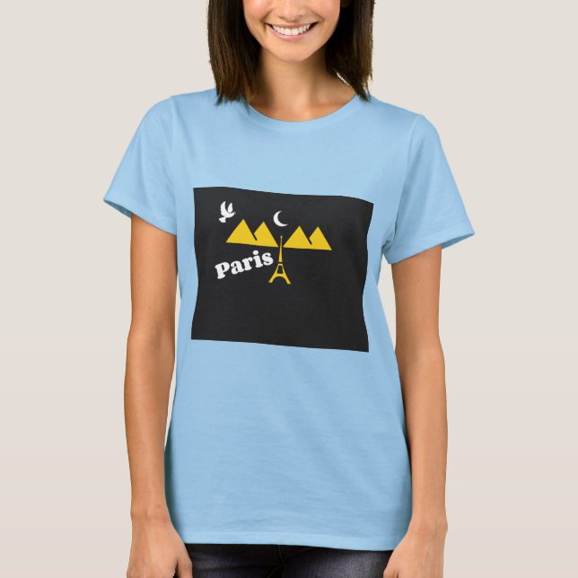 Paris T-Shirts For women..................... (Front)