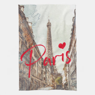 Paris Tea Towel