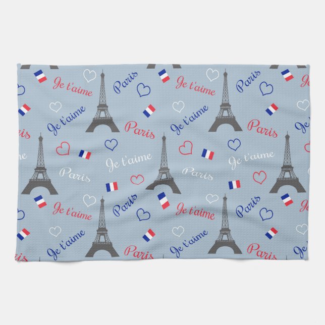 Paris Tea Towel (Horizontal)