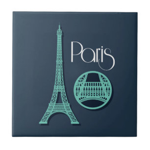 Paris Teal Tile