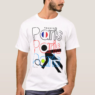 Paris Tennis French Open Flag T-Shirt