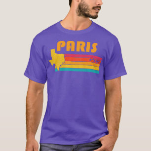 Paris Texas Vintage Distressed Souvenir T-Shirt