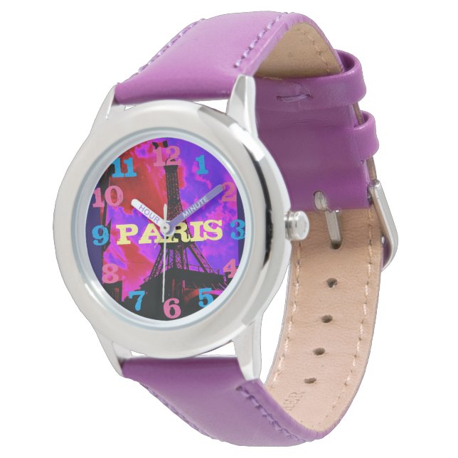 PARIS TEXT WATCH (Angled)