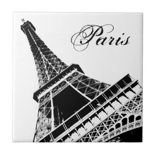 Paris, The Eiffel Tower - tile