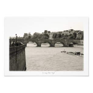 Paris, the Seine Photo Print