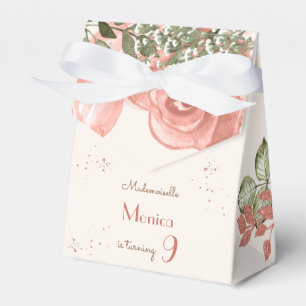 Paris theme french birthday party favour box