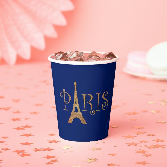 Paris Themed Sweet 16  Paper Cups (Insitu)