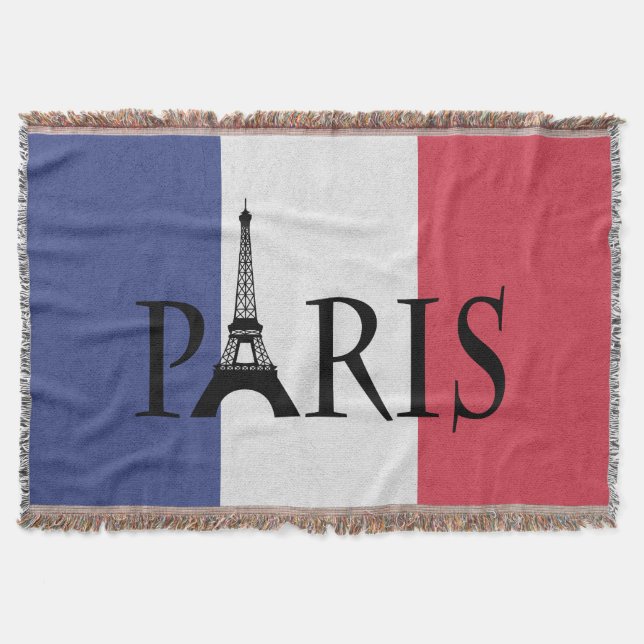 Paris Throw Blanket (Front)
