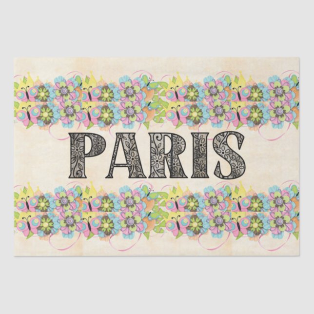 Paris Tissue Paper (Front)