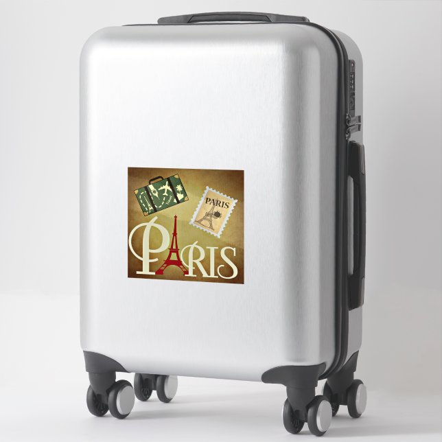 Paris, travel (Suitcase)