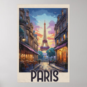 Paris Travel Poster