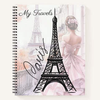 Paris Travels  Notebook