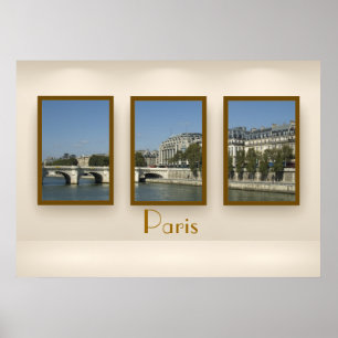 Paris triptych poster