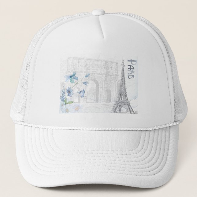 Paris Trucker Hat (Front)