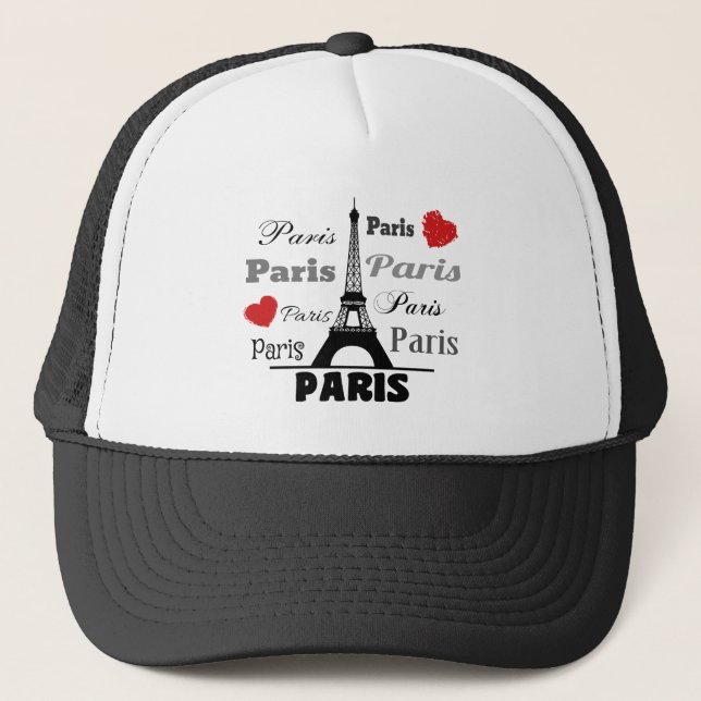 Paris Trucker Hat (Front)