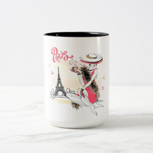 Paris Two-Tone Coffee Mug