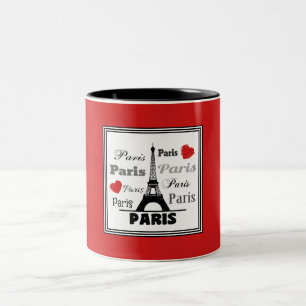 Paris Two-Tone Coffee Mug