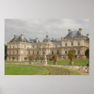 Paris Versailles Architecture Poster