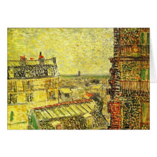 Paris View from Vincent's Room by Vincent van Gogh