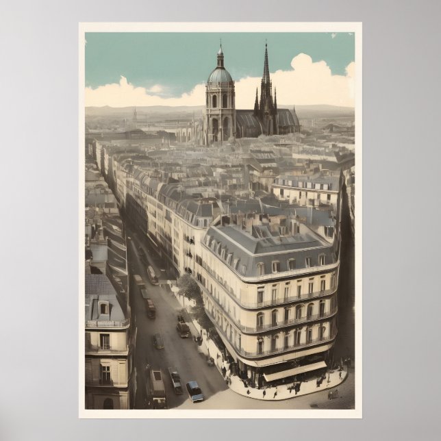 Paris vintage poster (Front)