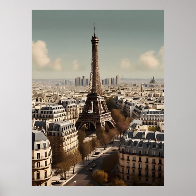 Paris vintage poster (Front)