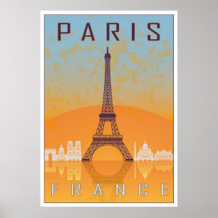 Paris vintage poster