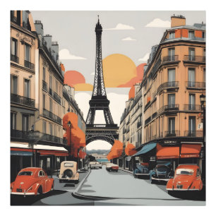 Paris vintage poster
