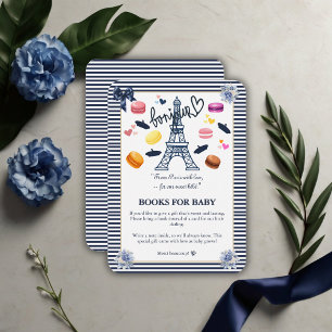 Paris w/ Love for Our Sweet Bebe Baby Shower Enclosure Card