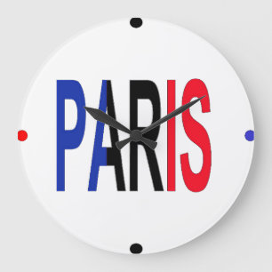 Paris Wall Clock
